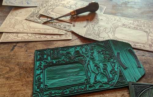 enveloppes artisanales pour l'éxpédition des graines