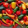 une belle récolte de piment