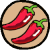 Puissance des piments Piquant tolérable (2 500 – 10 000 unités Scoville)