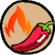 Puissance des piments Très fort (50 000 – 350 000 unités Scoville)