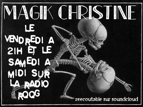 sticker magik christine, un stikers rare