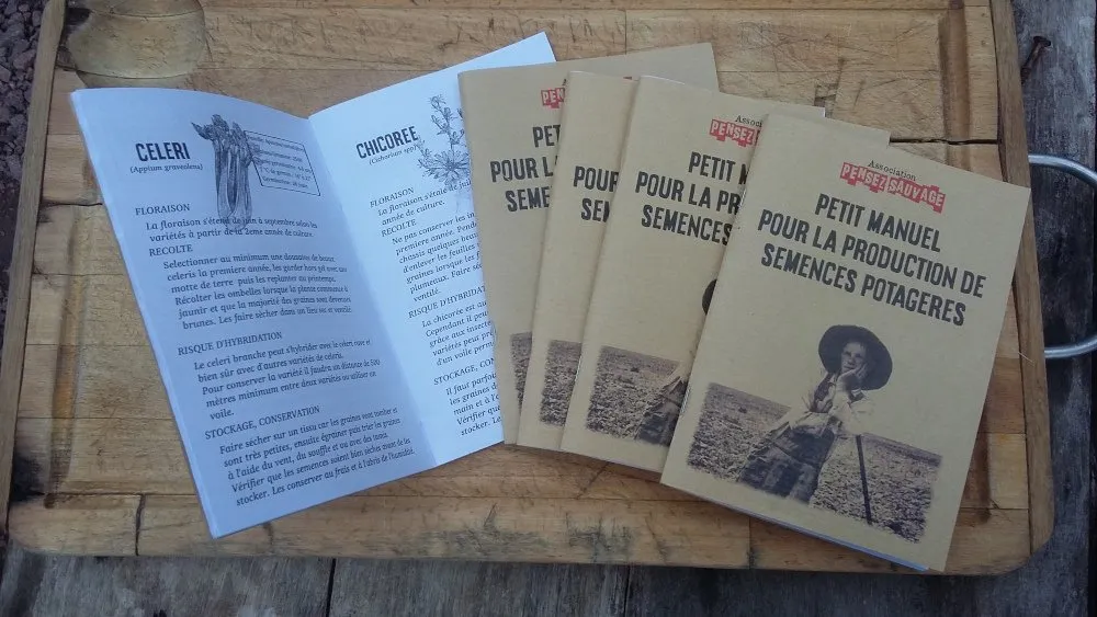 Les brochures faite à la main
