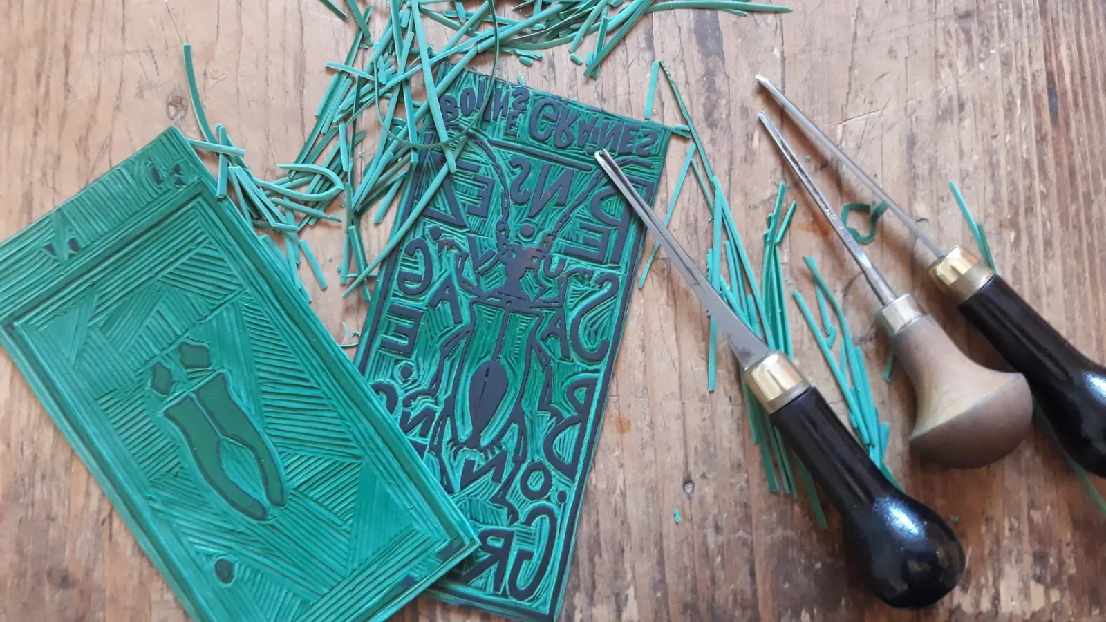 enveloppes artisanales pour l'éxpédition des graines