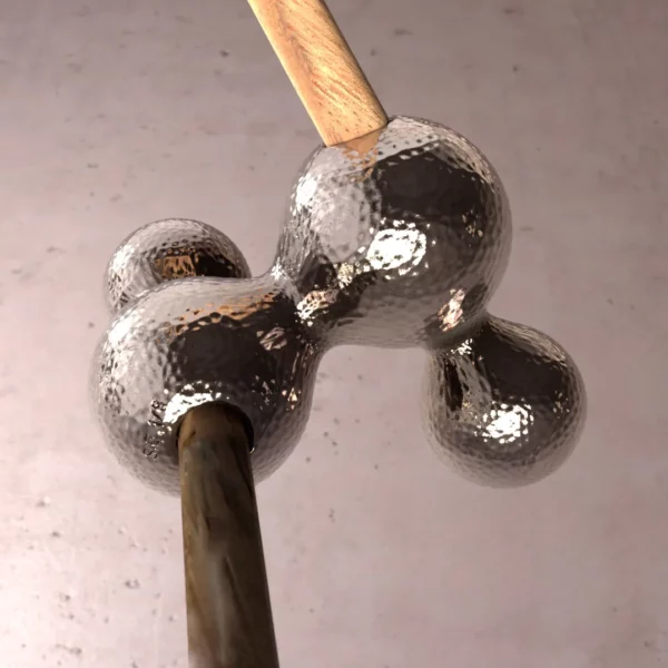 Un embranchement, une sculpture de Stephane Gantelet