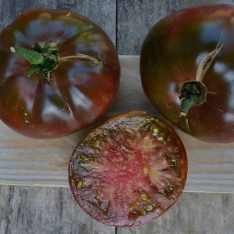 Graines biologiques reproductibles de Tomate "Cherokee Purple" - Pensez Sauvage