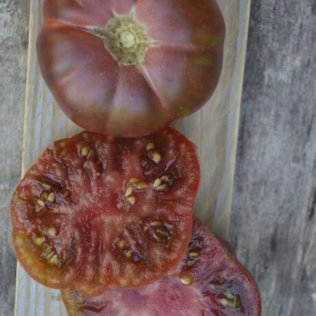 Graines biologiques reproductibles de Tomate "Noire de Cosebœuf" - Pensez Sauvage