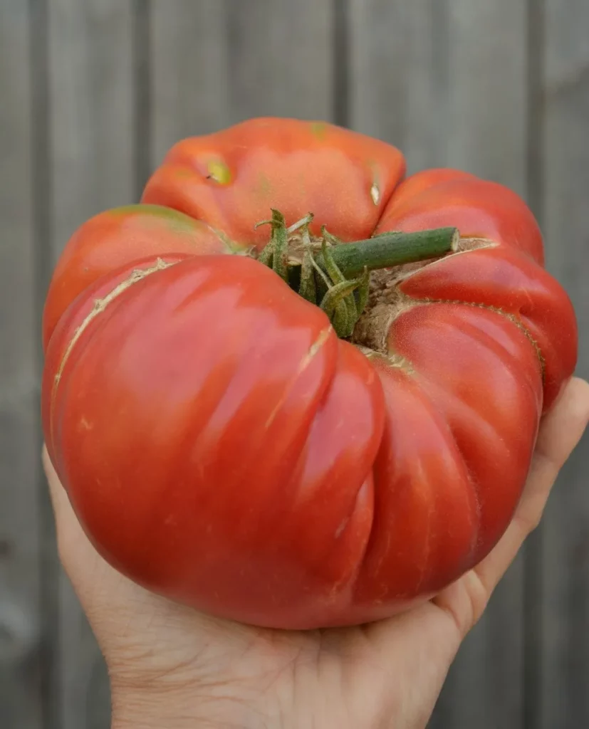 La tomate Soldaky ne contient pas trop de graines